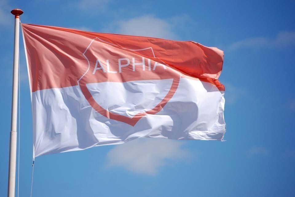 Alphia groeit als een vlinderstruik - v.v. Alphia