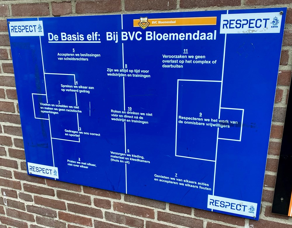 Sportiviteitscode Bloemendaal