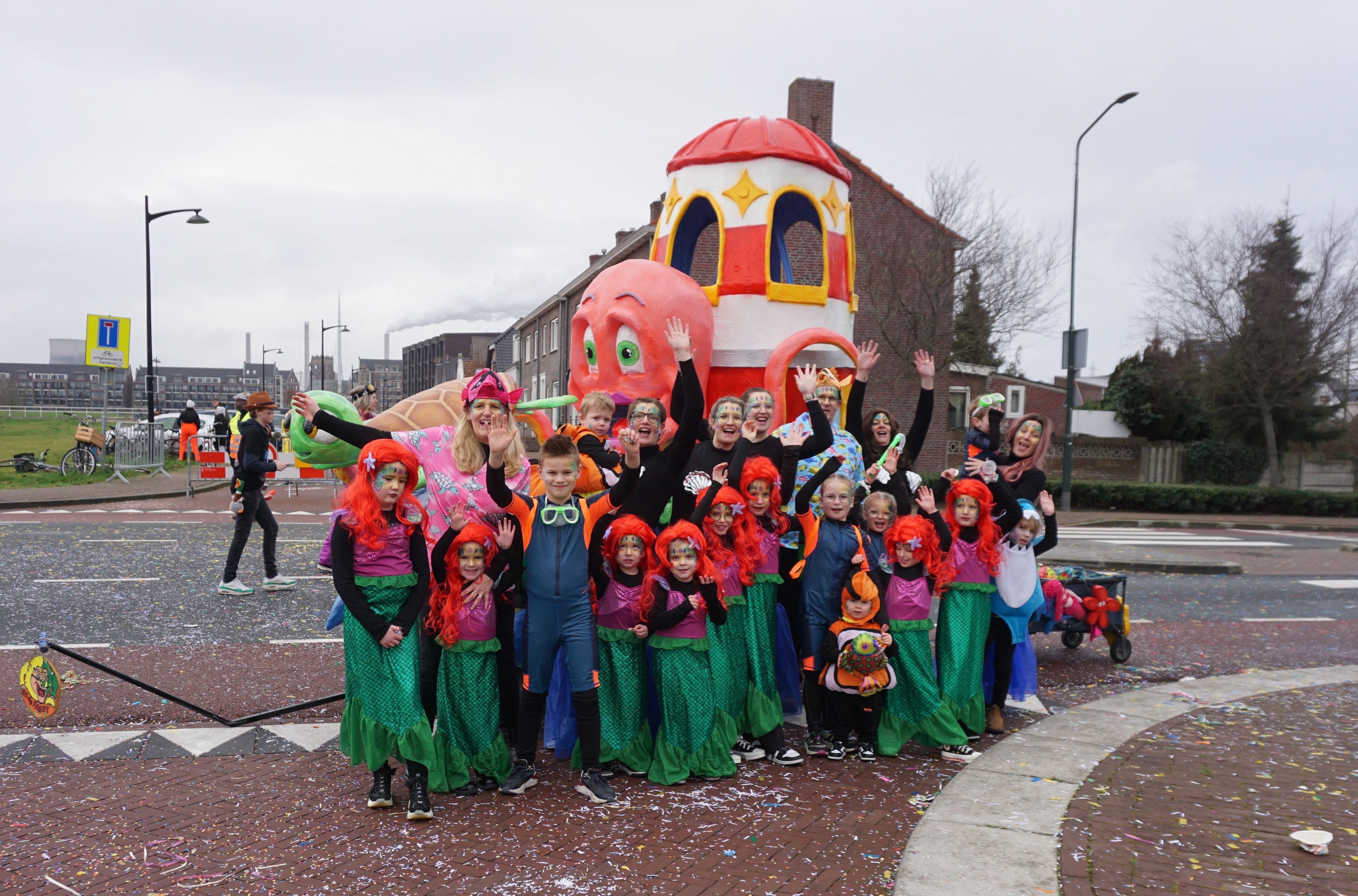 Bij de jeugd van CV De Faant zwom het dit jaar van èèges - CV De Faant