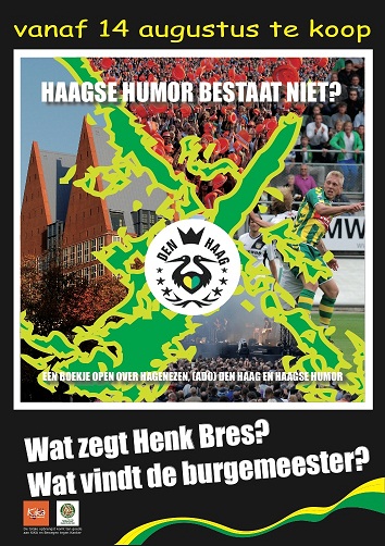 Haagse Humor Boek komt uit, met ook Robin Pot - HSV DUNO