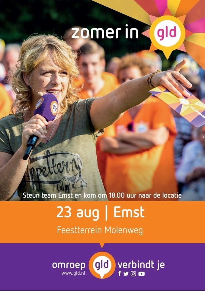 Gerben van Essen en Joel Brummel vertegenwoordigen v.v. Emst tijdens opnames TV Gelderland Gerben van Essen en Joel Brummel vertegenwoordigen v.v. Emst tijdens opnames TV Gelderland