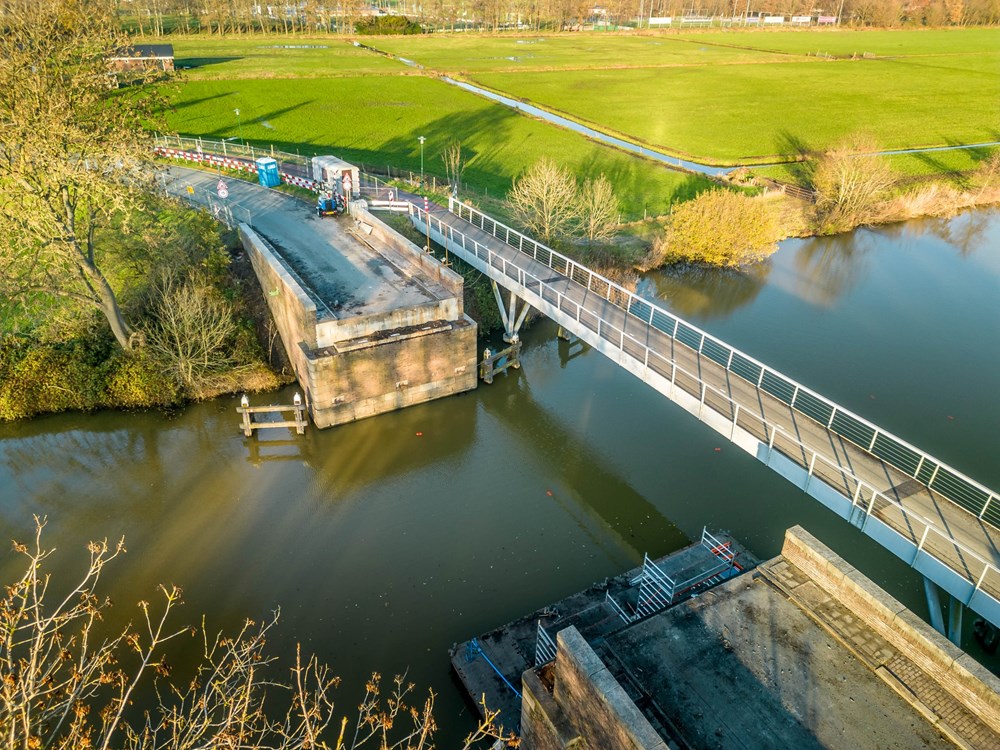 Kanaalbrug dicht - s.v. 's-Graveland