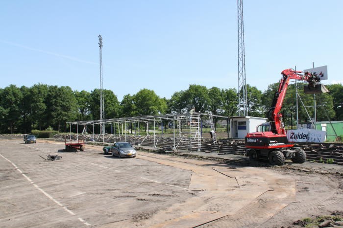 VV Hoogeveen sloop oude complex VV Hoogeveen sloop oude complex