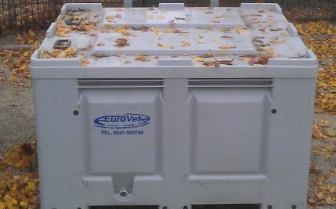 frituurolie inzamel container Eurovet