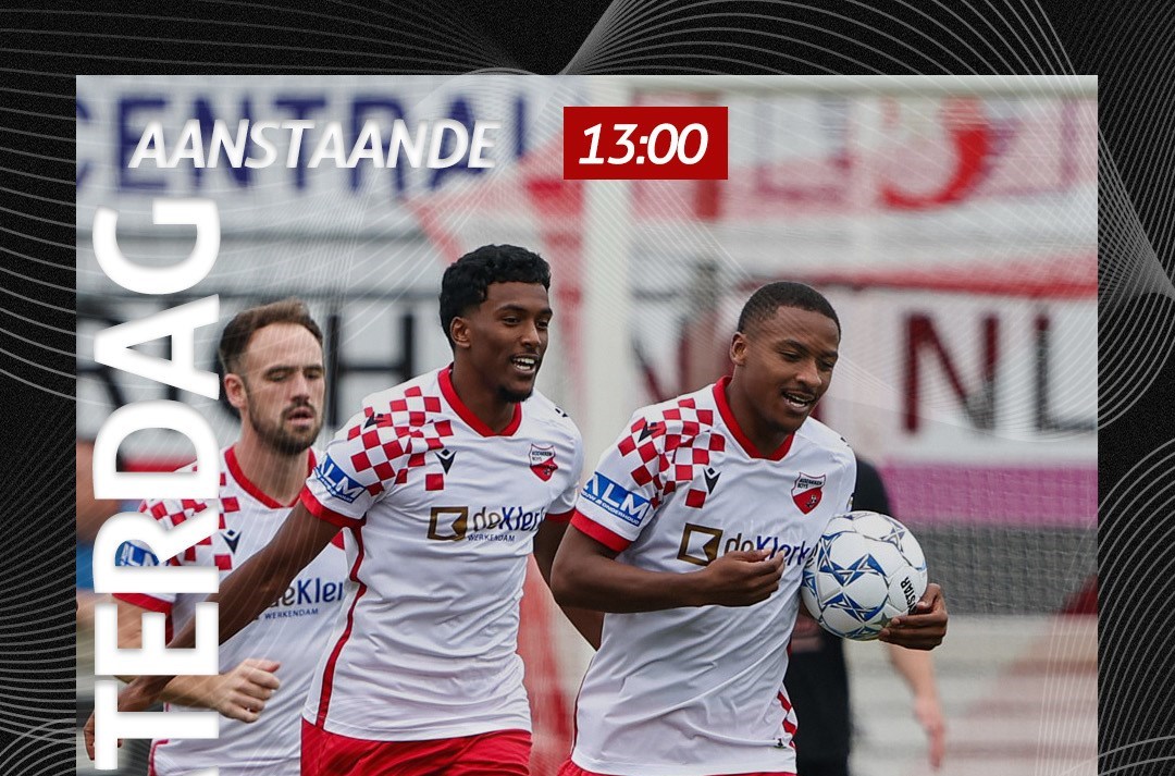 Zaterdag oefenwedstrijd tegen FC Den Bosch
