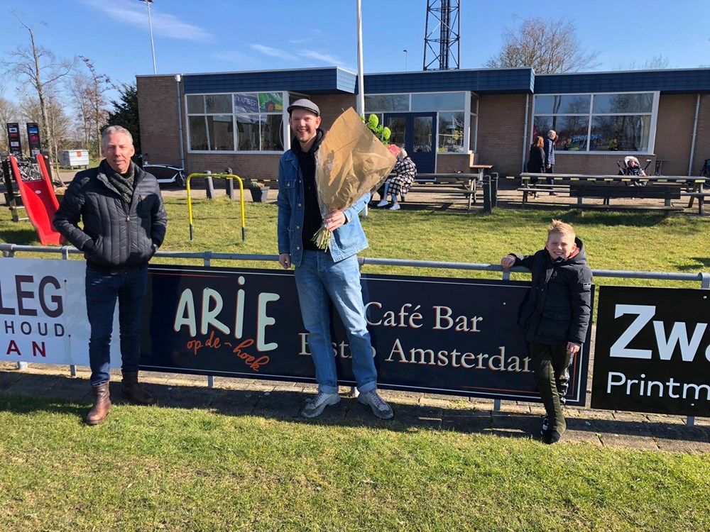 Nieuwe sponsor: Café Arie - s.v. Meervogels '31