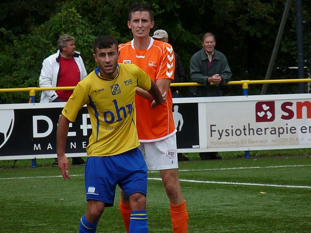 Een geconcentreerde Ogur Kaya 14 september 2013 ODIN'59 - SDV Barneveld 1-0