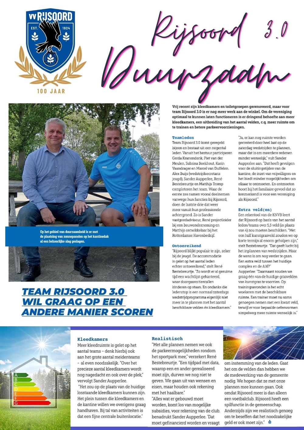Duurzaamheid - V.V. Rijsoord