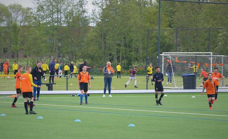 Oranje Festival Bij VV Sneek Wit Zwart Uitstekend Verlopen VV Sneek 