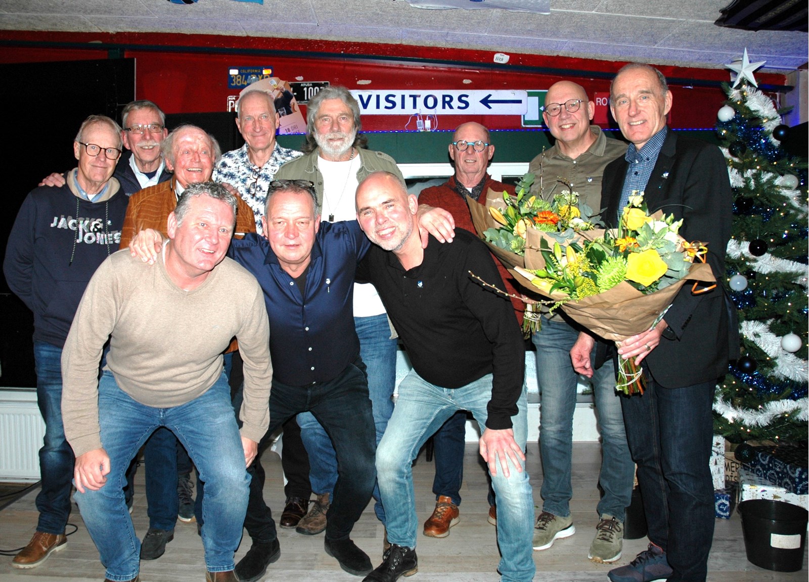 Jubilarissen gehuldigd - VV Sliedrecht