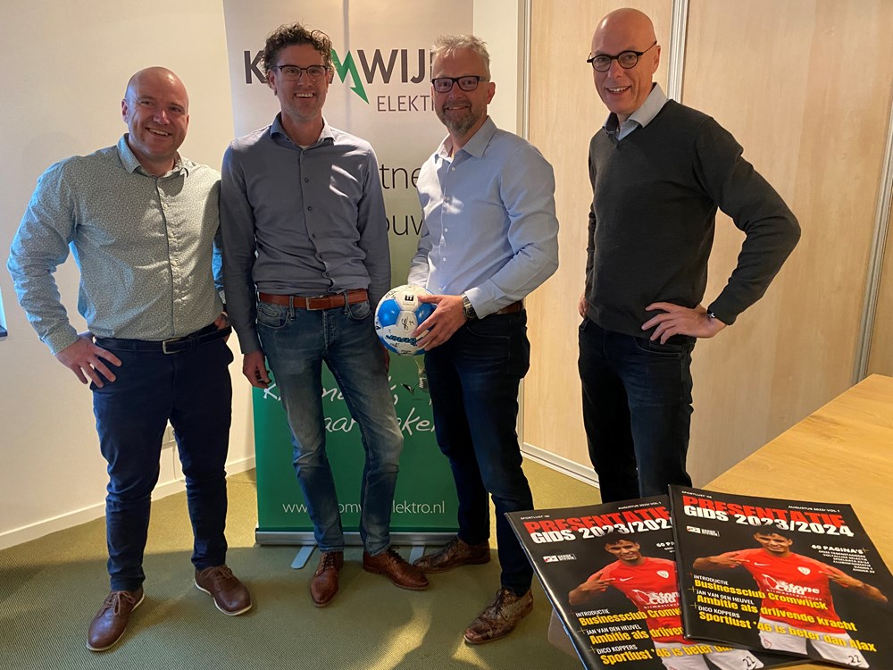 Kromwijk Elektro gaat voor zilver - Sportlust '46