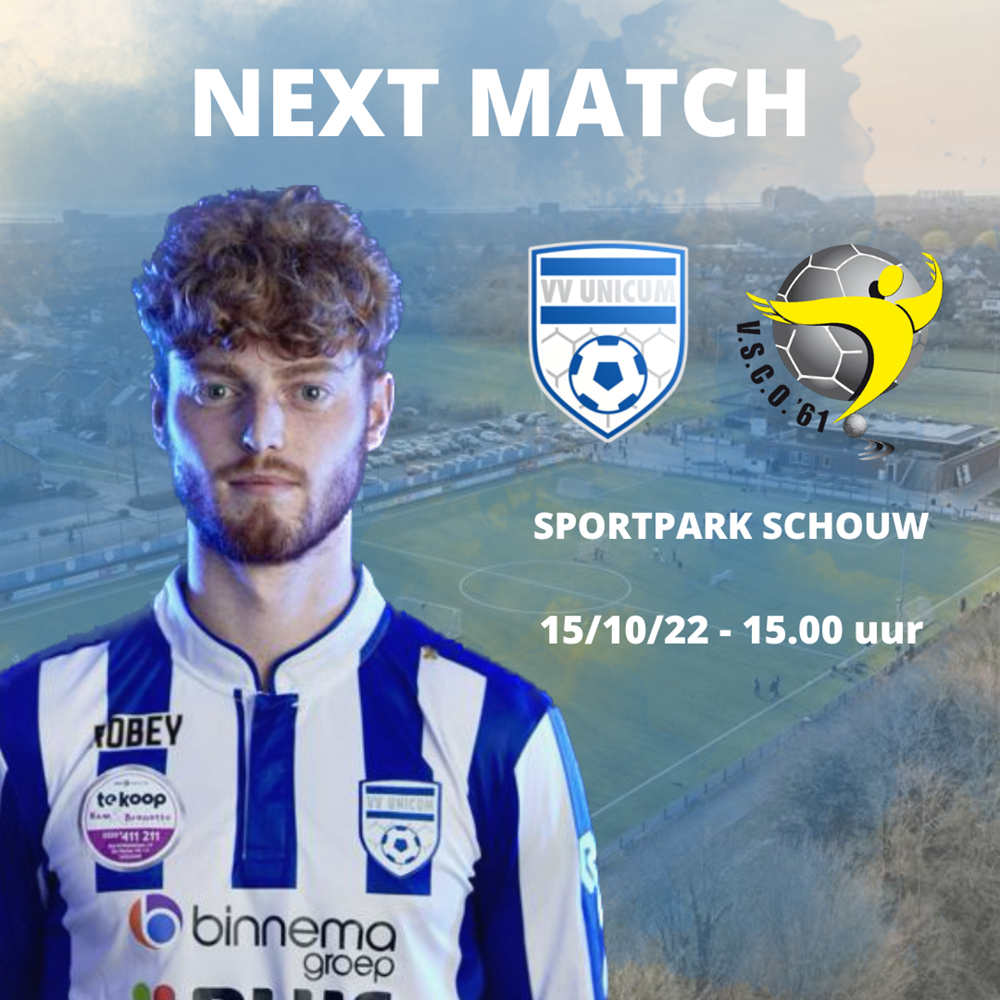 VV Unicum Gaat Zaterdag Voor De Volle 3 Punten VV Unicum vv-unicum-gaat-zaterdag-voor-de-volle-3-punten-vv-unicum