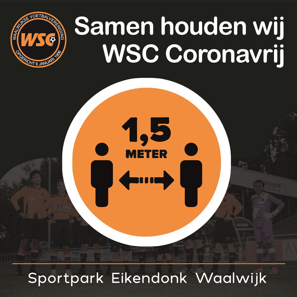 Toeschouwers weer welkom bij WSC vanaf 26 juni! - Welkom ...