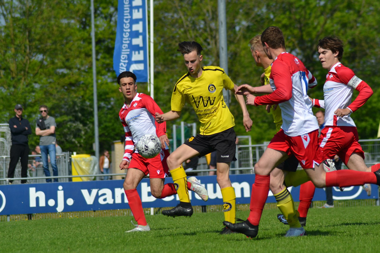 Woudenberg JO191 speelt gelijk tegen De Bilt, zaterdag